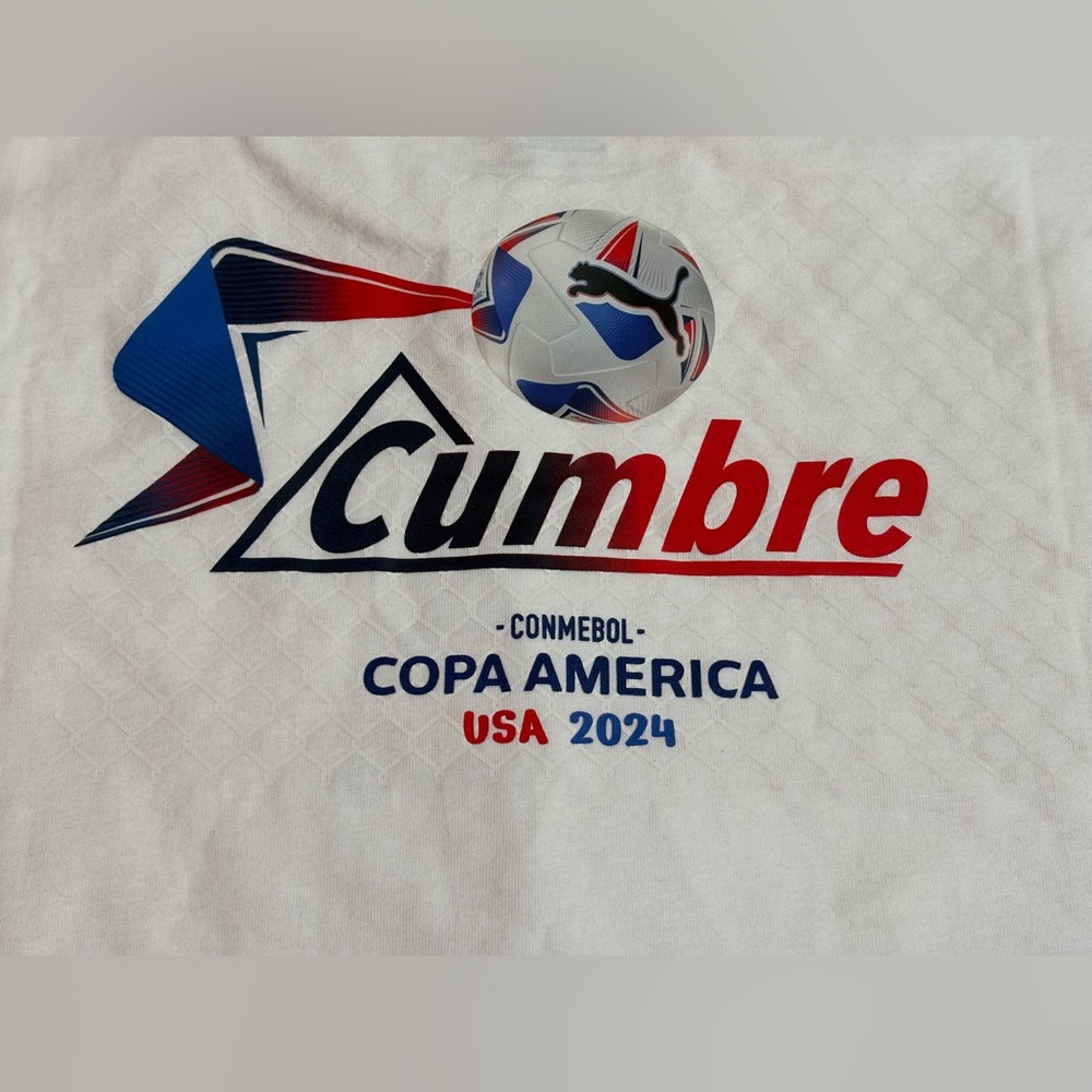 Puma Cumbre Copa America 2024 Official Logo Soccer Football Shirt 763916-01 - Picture 8 of 16